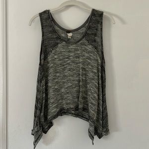 Free People We the Free Women's Size S Knit Tank Top Gray